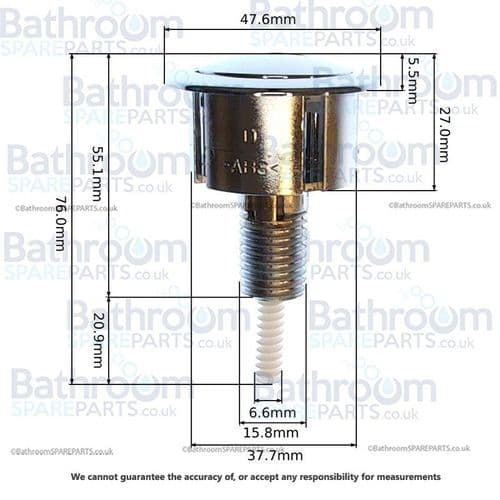Oli Botao Dual Flush Button OL0577314