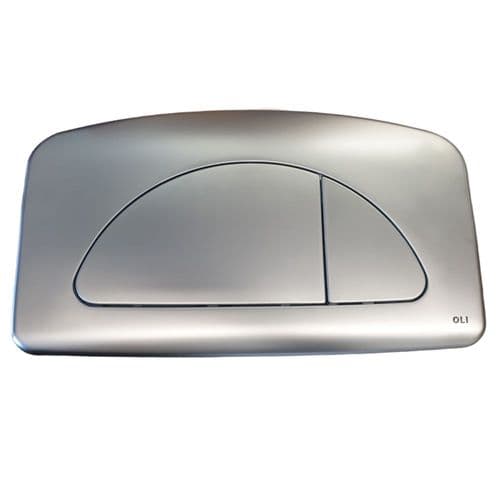 Oli Dual Contro Flush Plate Satin Chrome OL0627006