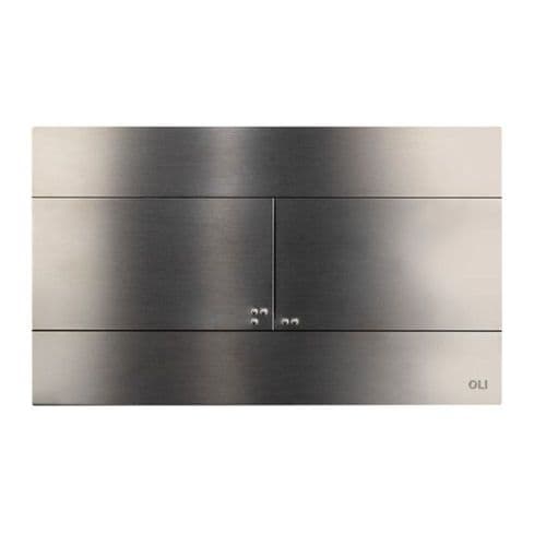 Oli Inox Gun Metal Slim Flush Plate OL0889313