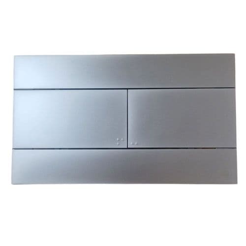 Oli Matt Chrome Slim Flush Plate 659046