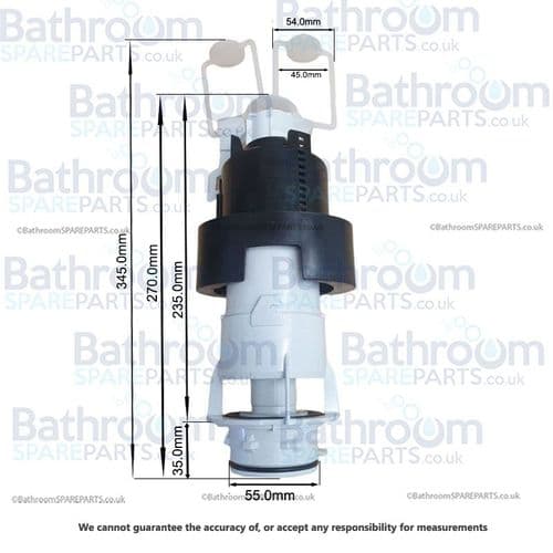 Oli Pneumatic Outlet Flush Valve Expert Evo OL0033126