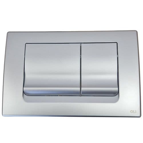 Oli Ria Matt Chrome Flush Plate OL0640586