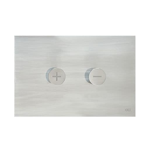 OLi Trumpet Brushed Flush Plate 046198