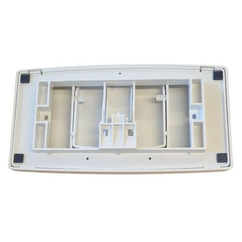 Oli  White Single Flush Plate 604231