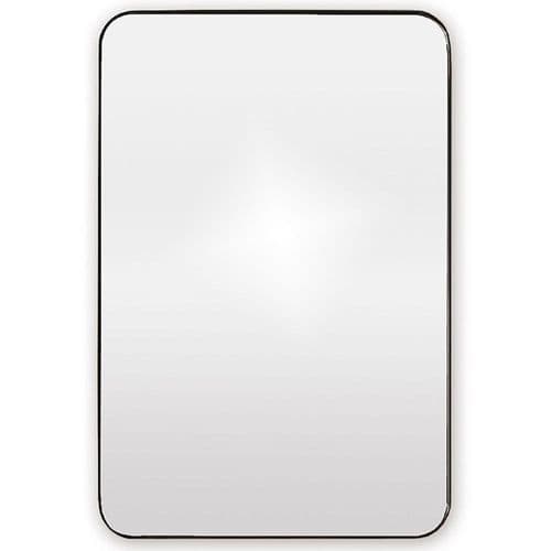 Origins Living City Rectangular Mirror Black 50cm B375608