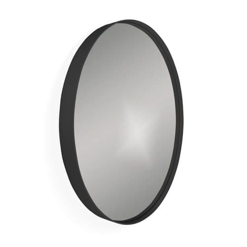 Origins Living City Round Mirror Black - CTY-00D080-BK