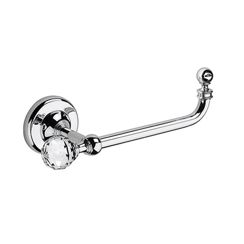 Origins Living Oriental Crystal Open Toilet Roll Holder, Chrome MA20-C