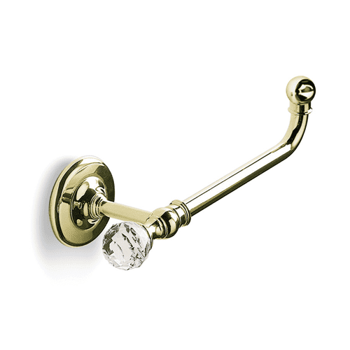 Origins Living Oriental Crystal Open Toilet Roll Holder, Gold MA20-G