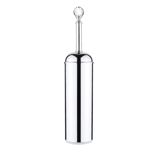 Origins Living Oriental Crystal Toilet Brush Holder, Chrome MA12-C
