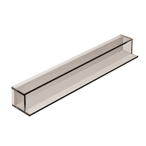 Origins Living Pier Bronze Glass Box Shelf 70 - B008585