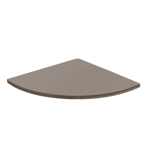 Origins Living Pier Corner Glass Shelf Bronze - B008707