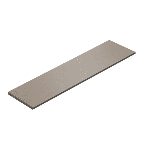 Origins Living Pier Glass Shelf 50cm Bronze - B008646