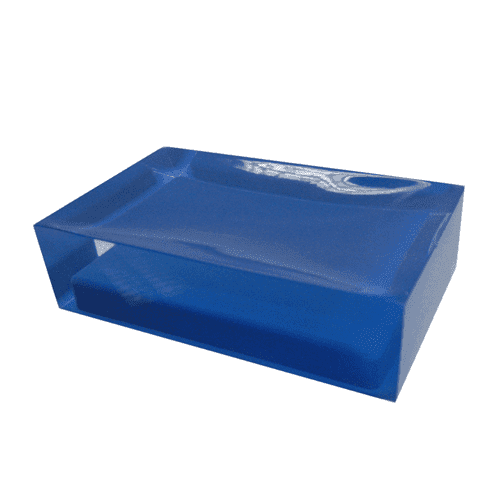 Origins Living Rainbow Soap Dish Blue RA11-05