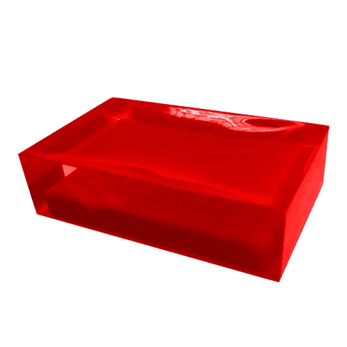 Origins Living Rainbow Soap Dish Red RA11-06
