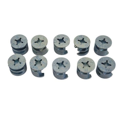 Pack Of 10 15mm Cam Lock Connector Fastener Pack Of 10 CAM01511