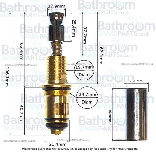 Paini Cox Shower Valve Divertor 81CR924I