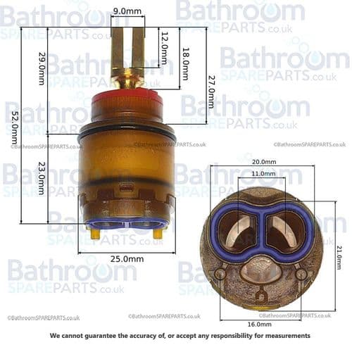 Paini Dax / Bucharest 579 Cartridge (COPPER CAP) 53CC956G251O