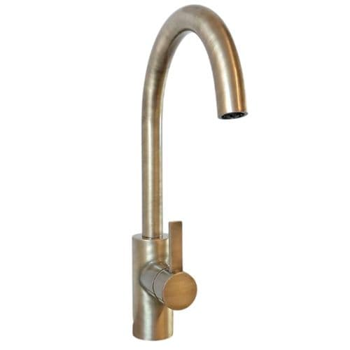 Paini DJ Kitchen Tap Brass Antique Brass DJF3572VF4UK