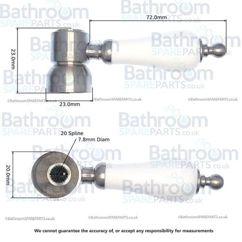 Paini Kelda Filter Handle Brushed Steel RGPW543DEVL1B8