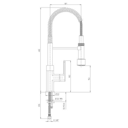 Paini Ovo Flexio Magnetic Chrome 86CR555