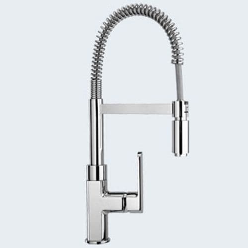 Paini Ovo Sink Mono With Spring Spout Chrome 86CR556UK