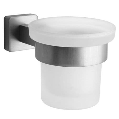 Paini Pixel Glass Holder Chrome 81CR041BI