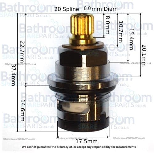 Paini Torlan Filter Clockwise Close Valve 53CR581GAD