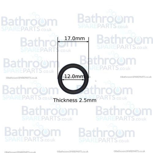 Paini Trixi Small 2 x O Rings OR116-116