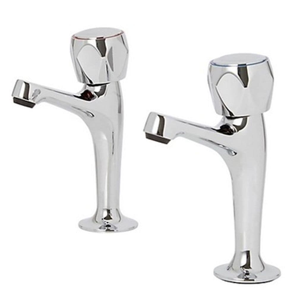 Paini Two Tap Hole High Neck Sink Taps Chrome TPCR203MF
