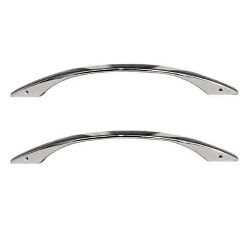 Pair Of Chrome Finish 300mm Bath Grips (Internal Fixing) 250mm Centres SMABLUGRIPCP