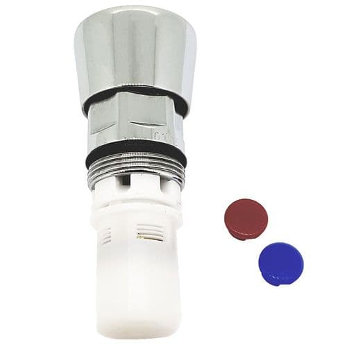 Pegler Push Top Replacement Basin Valves Pair 854395