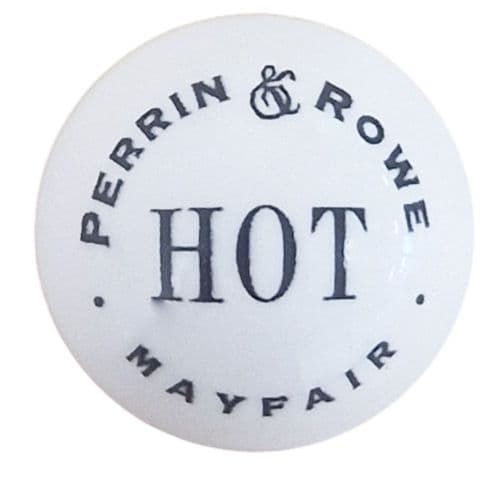 Perrin and Rowe Cermaic Domed Indice 1/2" Hot 9.020500