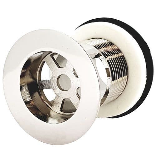 Perrin & Rowe 1 1/4" Nickel Luxury Basin Waste 6701NI