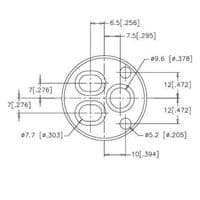 Perrin & Rowe 40mm  Mono Cartridge 08EN40FAZ00