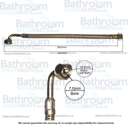 Porcelanosa Flexi Hose 100041333