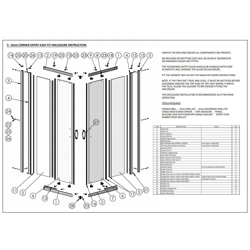 Spare Parts Shower Door Reviewmotors.co