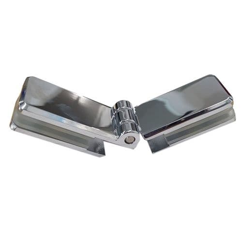 Premier Bathrooms Ella Bath Screen Single Fixed Glass Panel Hinge ZSPACC069AA