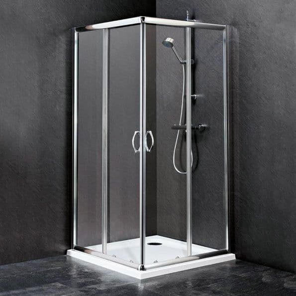 Premier Bathrooms Strata Corner Entry 900mm Shower Enclosure ERCE9090 ...