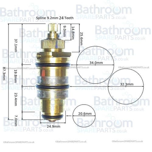Premier Thermostatic Valve ZSPSBARCA14