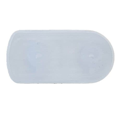 Pressalit 3000 190 Seat Buffer Singlular White A4017000