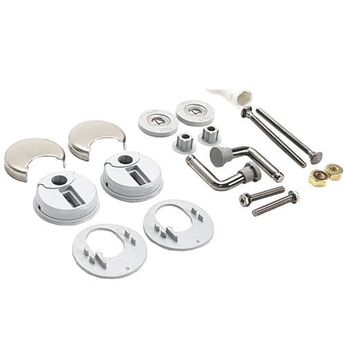 Pressalit Bottom Fix Toilet Seat Hinge Set BR7999