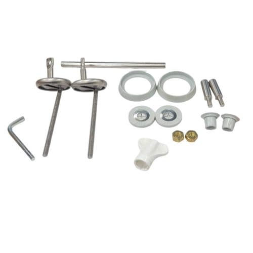 Pressalit Colani Bottom Fixing Toilet Seat Hinge Set D92999