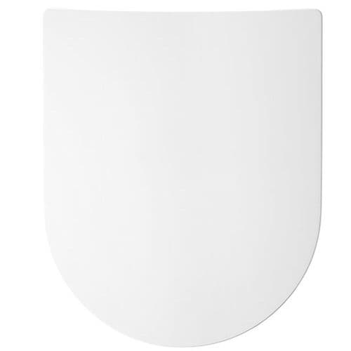 Pressalit Comfort D2 Soft Close With Lift-Off Top Fixing Toilet Seat & Cover White 1050011-DK3999
