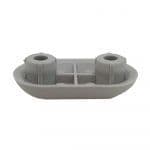 Pressalit Toilet Seat Buffer Grey (Single) - A4011
