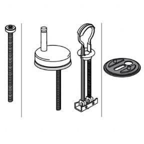 Pressalit Top Fix Toilet Seat Hinge Set D02999