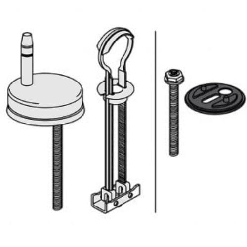 Pressalit Top Fixing Toilet Seat Hinge Set D69999