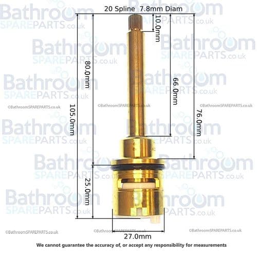 Pura Acro Diverter Cartridge 6025CART