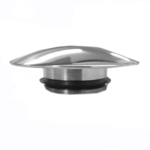 Pura Basin Clicker Waste Top Chrome with washer (Large Dome) CB002P