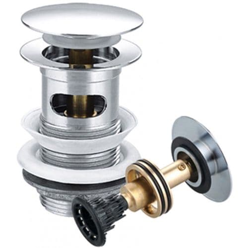 Pura Basin Clicker Waste With Removable Hair Catch Slotted CB003