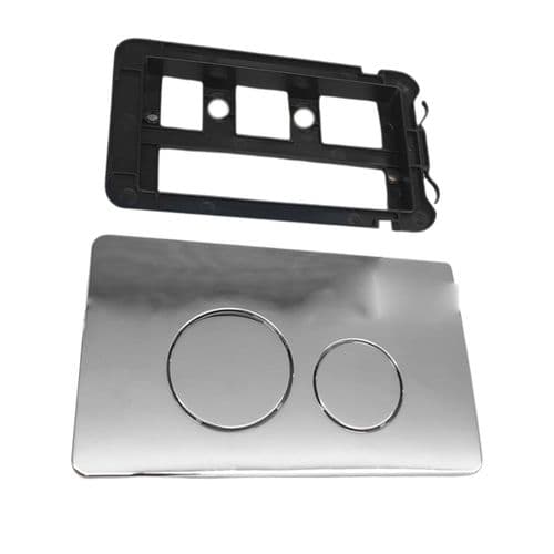 Pura Bathrooms Chrome Push Button 100